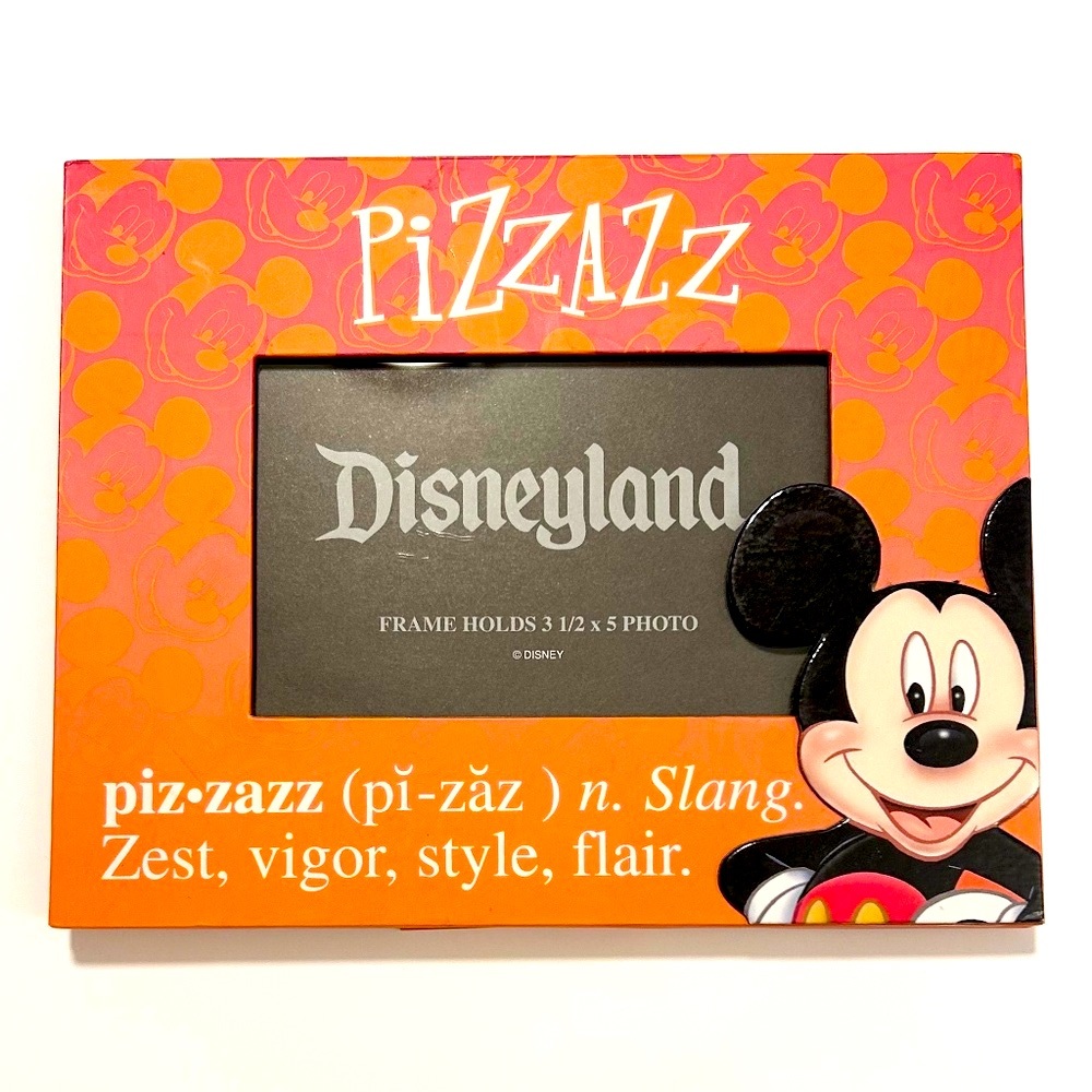 Disney | Mickey Mouse Pizzazz Picture Frame | Orange